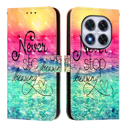 Redmi Note 14 Pro 4G Leather Flip Phone Case with 3D Painted Design, Card Holder, Wallet & Stand Function - Durable Protection & Easy Access