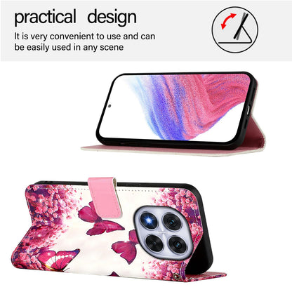 Redmi Note 14 Pro 4G Leather Flip Phone Case with 3D Painted Design, Card Holder, Wallet & Stand Function - Durable Protection & Easy Access