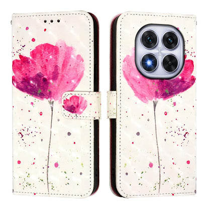 Redmi Note 14 Pro 4G Leather Flip Phone Case with 3D Painted Design, Card Holder, Wallet & Stand Function - Durable Protection & Easy Access