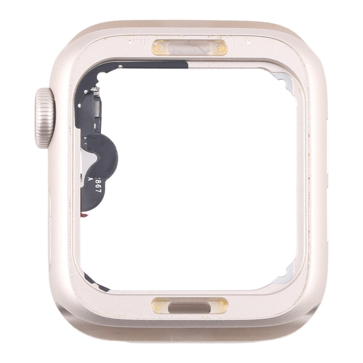 Apple Watch SE 2022 40mm LTE Aluminium Alloy Middle Frame Bezel with Crown Spin Axis Flex Cable (Starlight)