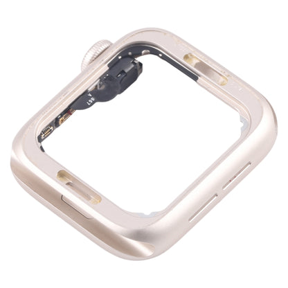 Apple Watch SE 2022 40mm LTE Aluminium Alloy Middle Frame Bezel with Crown Spin Axis Flex Cable (Starlight)