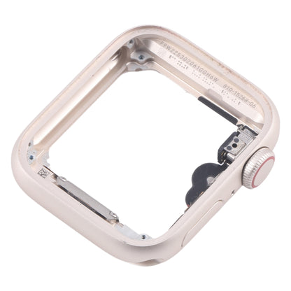 Apple Watch SE 2022 40mm LTE Aluminium Alloy Middle Frame Bezel with Crown Spin Axis Flex Cable (Starlight)