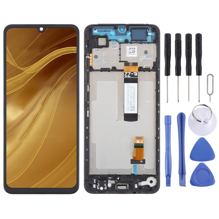 Xiaomi Poco C71 OEM LCD Screen & Touch Digitizer Assembly with Frame - Complete Replacement Part