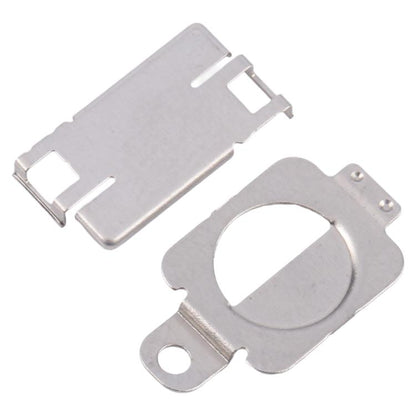 iPhone 14 / 14 Plus Flashlight & Mic Iron Sheet Cover Replacement Part (Back Cover)