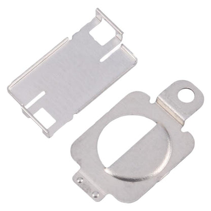 iPhone 14 / 14 Plus Flashlight & Mic Iron Sheet Cover Replacement Part (Back Cover)