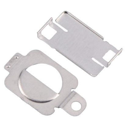 iPhone 14 / 14 Plus Flashlight & Mic Iron Sheet Cover Replacement Part (Back Cover)