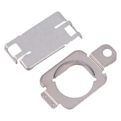iPhone 15 Plus Flashlight/Mic Iron Sheet Cover Replacement Part (Back Cover) - Compatible & High Quality