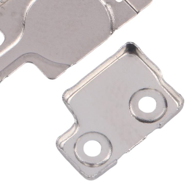 iPhone 15 Pro Max Flashlight/Mic Iron Sheet Cover Replacement - Back Cover Part, Professional Fit