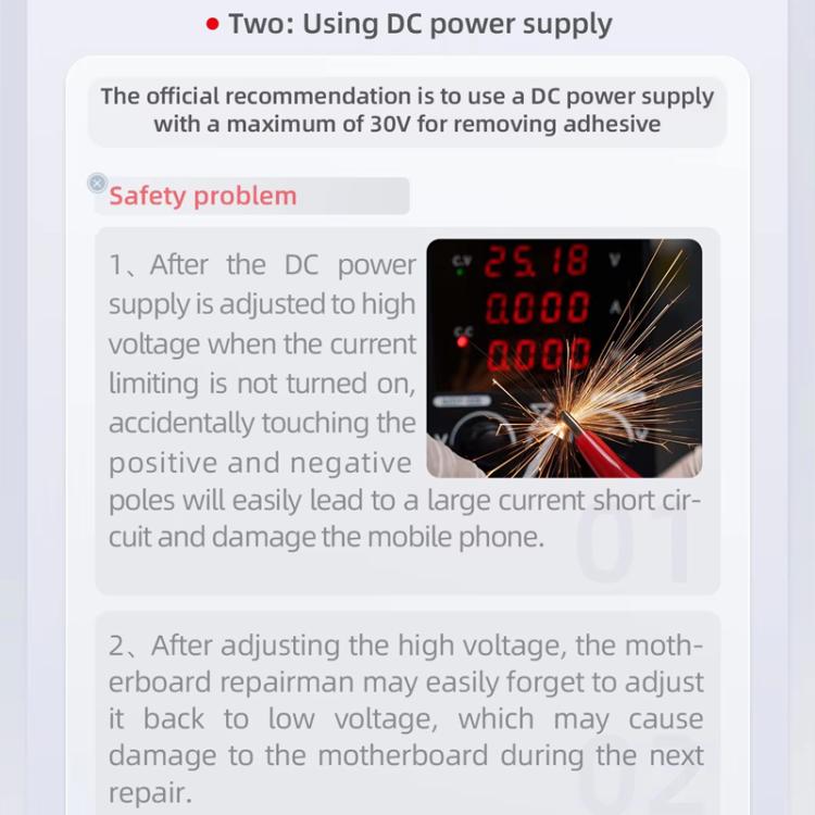 Qianli iP66 Quick Removal Battery Adhesive Cable for iPhone - LED Indicator & Current Protection
