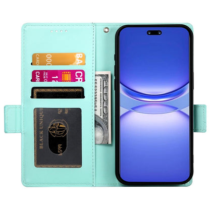 Huawei Nova 13 Pro Magnetic Leather Wallet Case with Card Slots, Stand Function & Full Protection