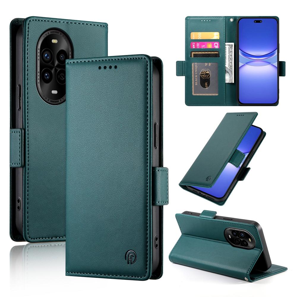 Huawei Nova 13 Pro Magnetic Leather Wallet Case with Card Slots, Stand Function & Full Protection