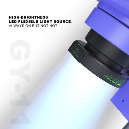 Mijing GY-11 Microscope Touch Ring Light Source - Dustproof, Smoke-proof, Ultra-thin Design with Adjustable LED