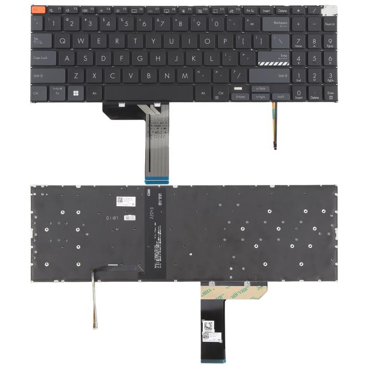 US Version Backlit Keyboard for Asus Vivobook Pro 15X OLED K6501/M6501 - Perfect Replacement Part