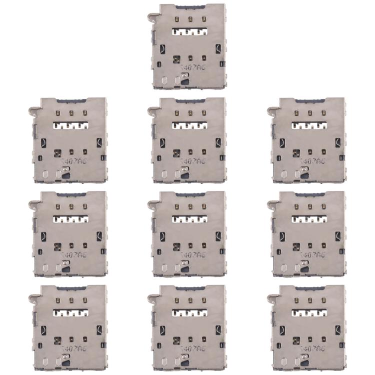 10pcs Original SIM Card Reader Replacement for Samsung Galaxy S6 (SM-G920) - Professional Installation Recommended