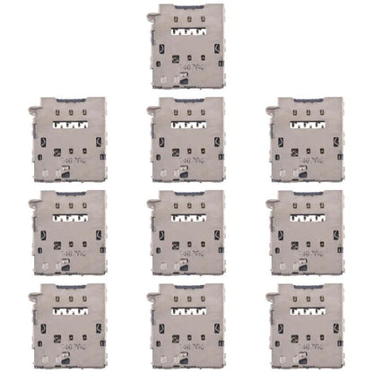 Original Dual SIM Card Reader for Samsung Galaxy S6 Edge+ (SM-G928) - 10pcs Replacement Kit