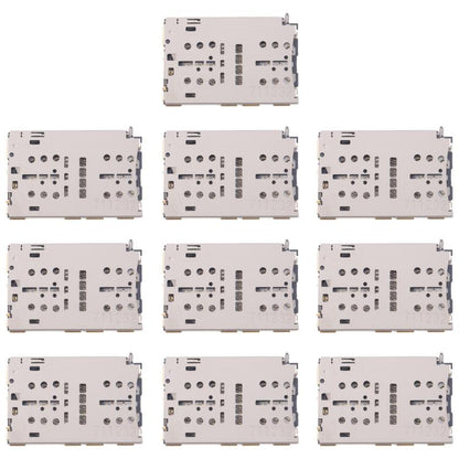 Original SIM and Micro SD Card Reader for Huawei P10 Plus - 10 Pack Replacement Parts