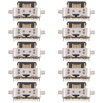 Original Charging Port Connector for Motorola Moto G15 Power - 10pcs Replacement Part