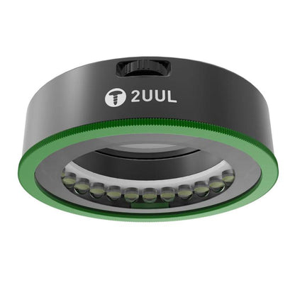 2UUL MS97 Adjustable Polarized Light Source - Dust-Proof, Oil-Proof & Anti-Smoke Microscope Ring Light