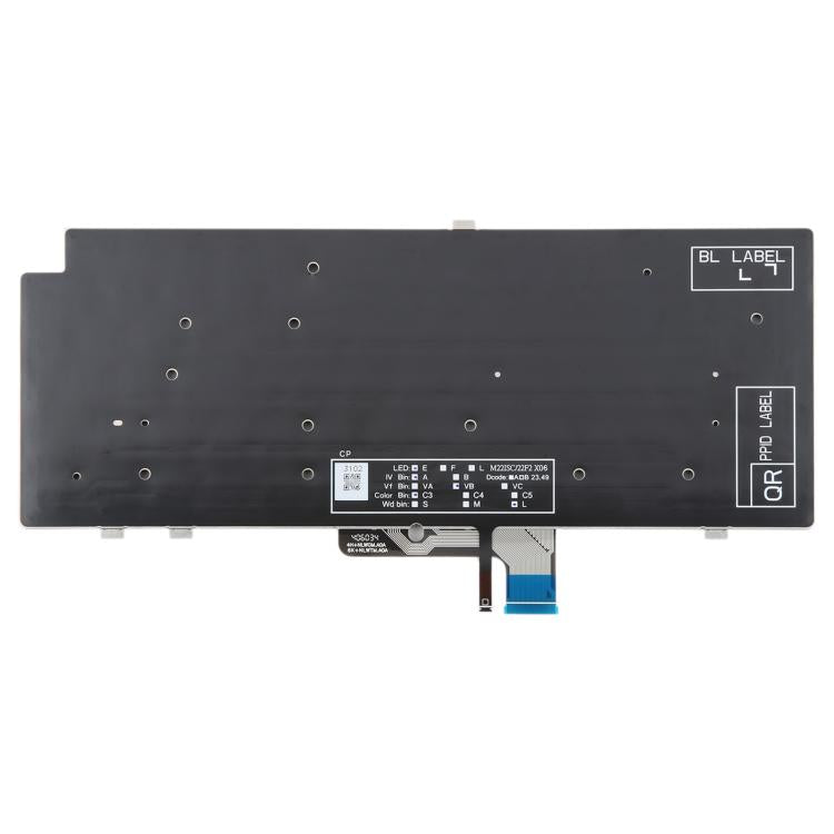 Backlit US Version Keyboard for Dell Latitude 7340, 7440, 7640 (Black) - Perfect Replacement Part