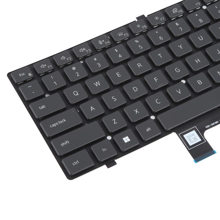 Backlit US Version Keyboard for Dell Latitude 7340, 7440, 7640 (Black) - Perfect Replacement Part