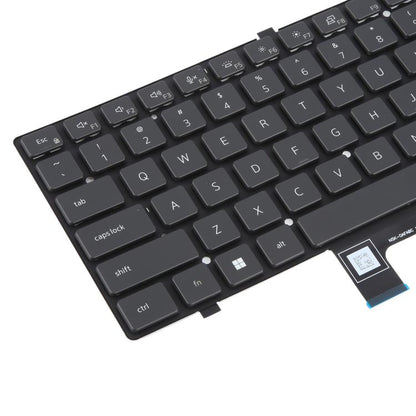 Backlit US Version Keyboard for Dell Latitude 7340, 7440, 7640 (Black) - Perfect Replacement Part