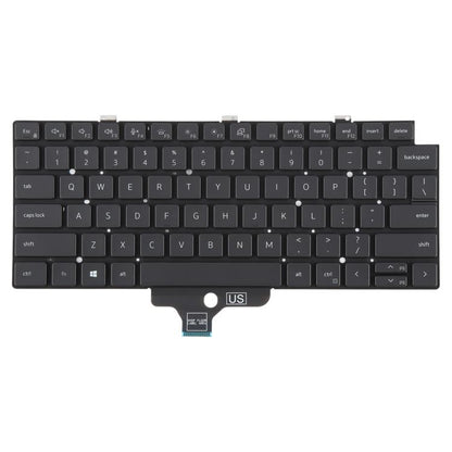 Backlit US Version Keyboard for Dell Latitude 5320/7320 (Black) - Perfect Replacement, Professional Installation Recommended