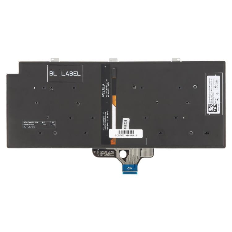 Backlit US Version Keyboard for Dell Latitude 5320/7320 (Black) - Perfect Replacement, Professional Installation Recommended