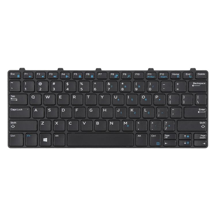 US Version Black Laptop Keyboard for Dell Latitude 3180, 3189, 3380 - Perfect Replacement Part