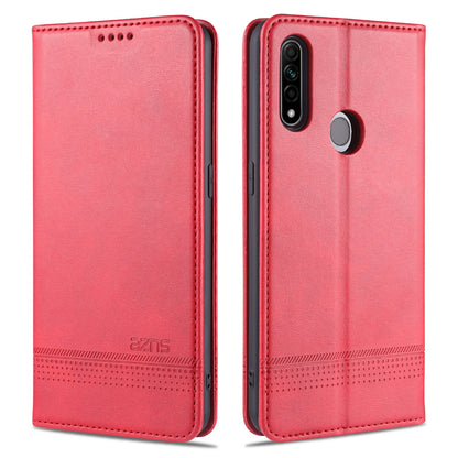 OPPO A31/A8 Leather Wallet Case with Card Holder & Magnetic Closure