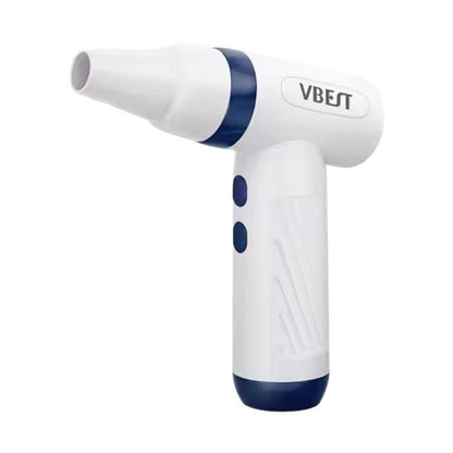 VBEST Mini Handheld Turbo Fan - High Power Cooling & Dusting with Replaceable Nozzle, LED UV Light
