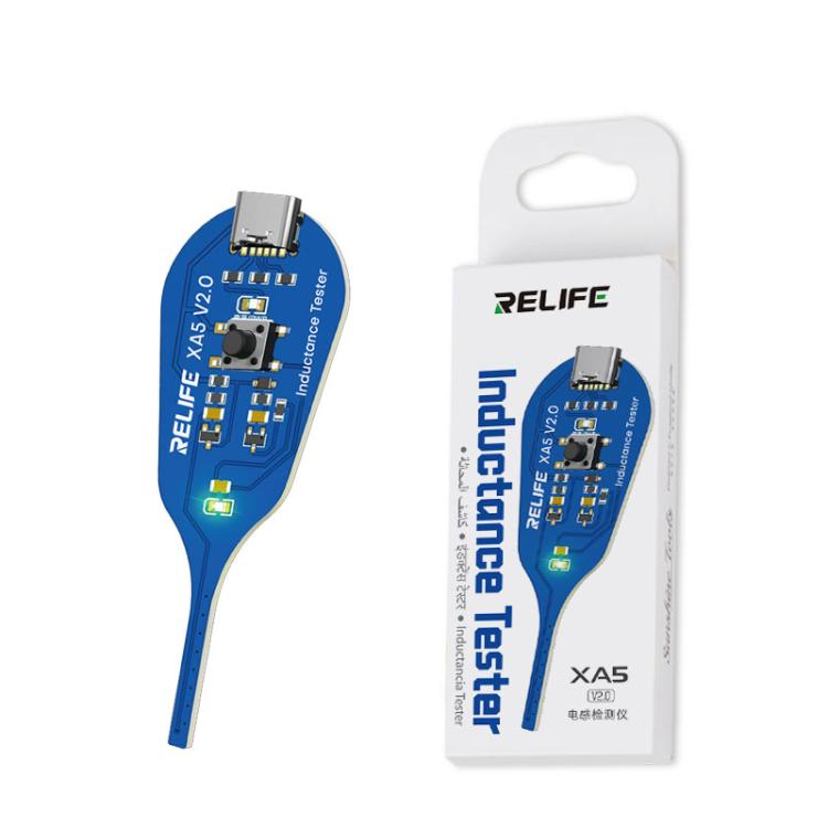 Relife XA5 Type-C High Precision Electromagnetic Induction Tester for Quick Inductor Testing and Fault Detection
