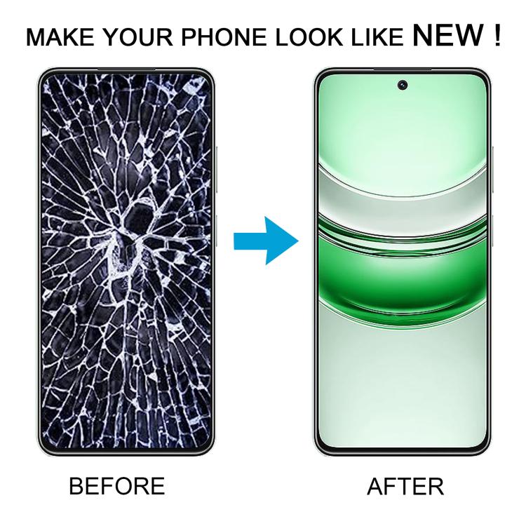 Realme 14x (India) OEM LCD Screen & Touch Digitizer Assembly with Frame - Full Replacement Part