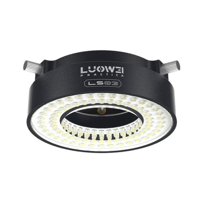 LUOWEI LS03 High Lumen 72 LED Microscope Ring Light, USB Powered, Adjustable Brightness, 38000 LUX
