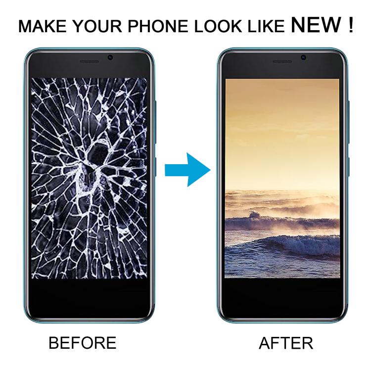 Cubot J20 LCD Screen Digitizer Assembly with Frame Replacement - Full Repair Kit for Cracked Displays