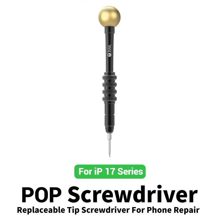 2UUL SD87 Pop Screwdriver for iPhone 17 Series - Replaceable Tip, Magnetic Bit, Ergonomic Handle