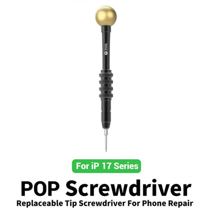2UUL SD87 Pop Screwdriver for iPhone 17 Series - Replaceable Tip, Magnetic Bit, Ergonomic Handle