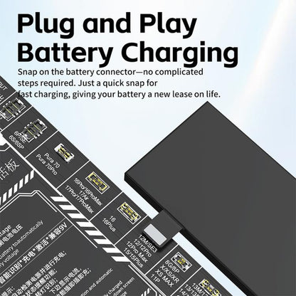 JTX B9 Battery Charging Activation Board (5-9V) for iPhone 6S-17 Pro Max & 400+ Android Models