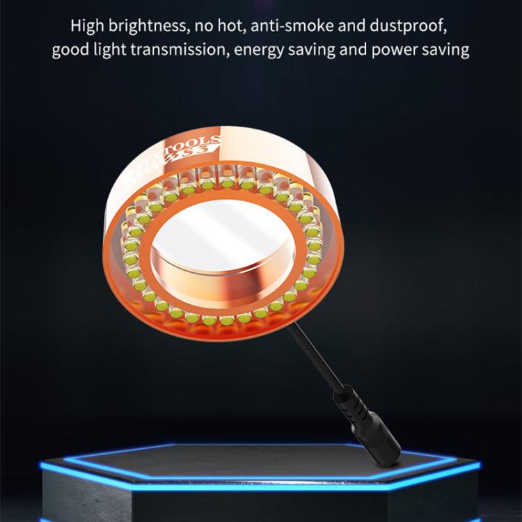 JTX S3 LED Microscope Light Source - 31Pcs High Brightness, Dustproof, USB Charging, Compatible with Monocular/Stereo Microscopes