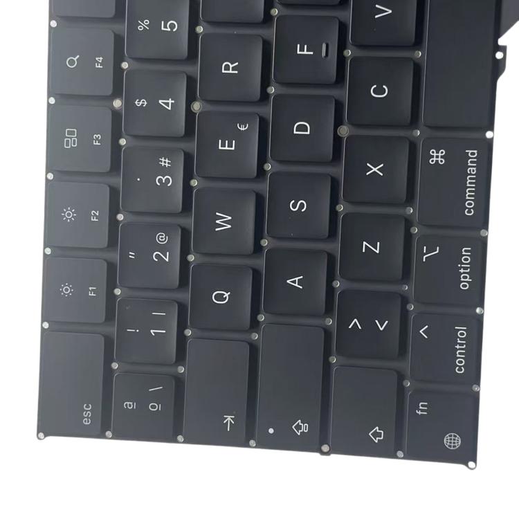 Spanish Keyboard for MacBook Pro 16.2" (A3186) - Big Enter Version, Perfect Replacement for 2024 Model