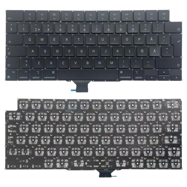 MacBook Pro 16.2" A3186 UK Big Enter Keyboard Replacement (2024, M4 Pro) - Refresh Your Device!