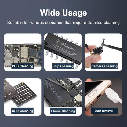BST-82 Soft Bristled Cleaning Brush for PCB, Camera, CPU & Phone - Ergonomic, Compact Design
