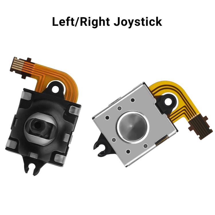 Replacement 3D Hall Effect Analog Joystick Pair for Sony PS5 Portal & PSVR2 Controllers (Black)
