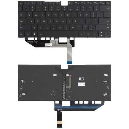 Huawei MateBook X EUL-W19 EUL-W19P EUL-W29P EUL-WX9 US Version Backlit Keyboard Replacement (Black)