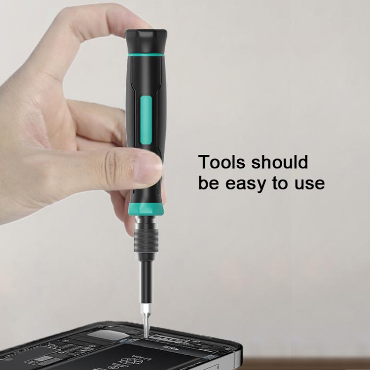 152-in-1 Precision Screwdriver Tool Kit (Black/Green) - Ergonomic Handle, CR-V Steel Bits, Compact Case