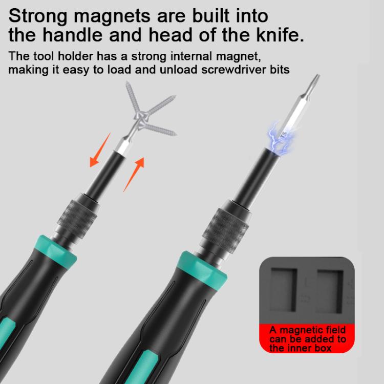 152-in-1 Precision Screwdriver Tool Kit (Black/Green) - Ergonomic Handle, CR-V Steel Bits, Compact Case
