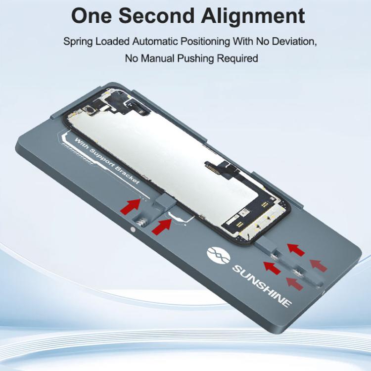Sunshine SS-061A iPhone 12-17 Series Integrated Alignment Bonding Mold with One-Second Automatic Positioning