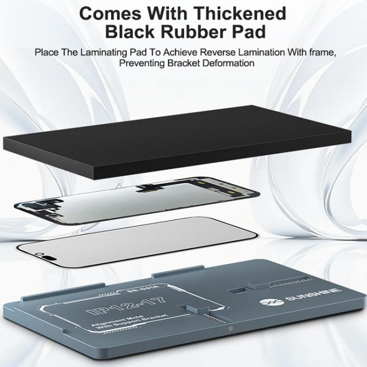 Sunshine SS-061A iPhone 12-17 Series Integrated Alignment Bonding Mold with One-Second Automatic Positioning