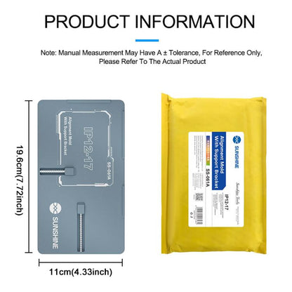 Sunshine SS-061A iPhone 12-17 Series Integrated Alignment Bonding Mold with One-Second Automatic Positioning