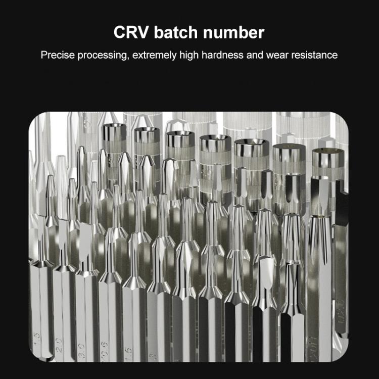 58-in-1 Precision Screwdriver Set for Smartphones, Laptops & Electronics - Durable CR-V Bits with Magnetic Tips
