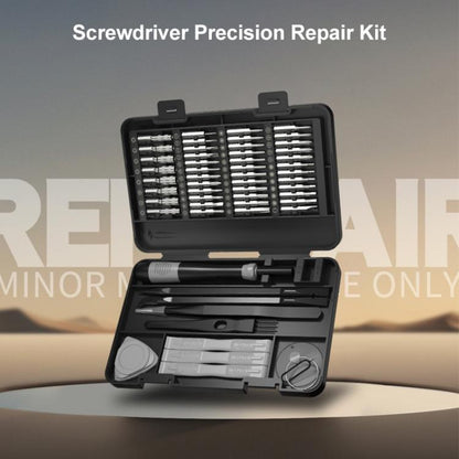 58-in-1 Precision Screwdriver Set for Smartphones, Laptops & Electronics - Durable CR-V Bits with Magnetic Tips